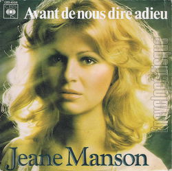 [Pochette de Avant de nous dire adieu (Jeane MANSON)]