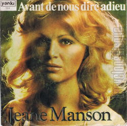 [Pochette de Avant de nous dire adieu (Jeane MANSON)]