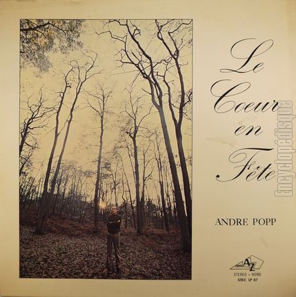 [Pochette de Le cœur en fte (Andr POPP)]