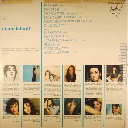 [Pochette de Vol. VII (Marie LAFORT) - verso]