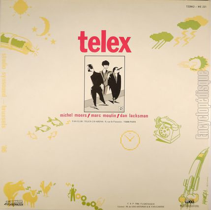 [Pochette de Spike Jones (TELEX) - verso]