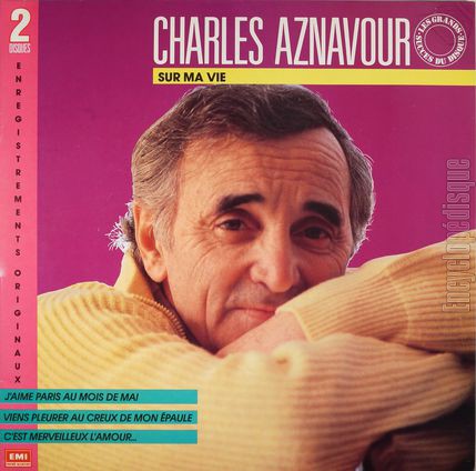 [Pochette de Sur ma vie (Charles AZNAVOUR)]