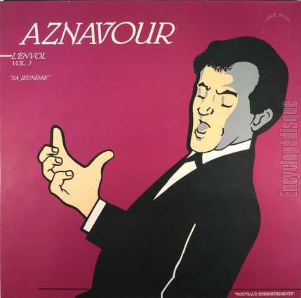 [Pochette de L’envol - Vol. 3 - "Sa jeunesse" (Charles AZNAVOUR)]