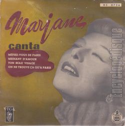 [Pochette de Marjane canta (MARJANE)]