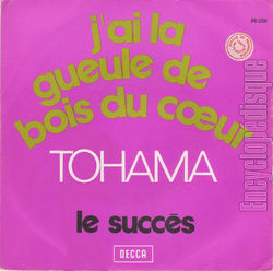 [Pochette de J’ai la gueule de bois du cœur (TOHAMA)]