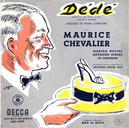 [Pochette de Dd - 2 (Maurice CHEVALIER)]