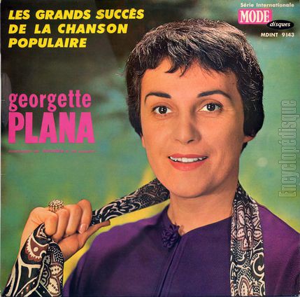 [Pochette de Les grands succs de la chanson populaire (Georgette PLANA)]