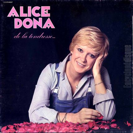 [Pochette de De la tendresse… (Alice DONA)]