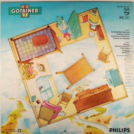 [Pochette de Contes de traviole (Richard GOTAINER) - verso]