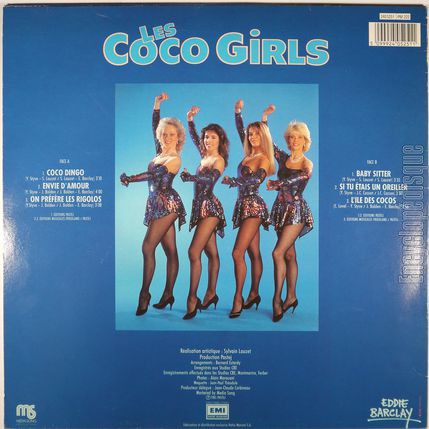 [Pochette de Les Coco Girls (COCO GIRLS) - verso]