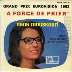 [Pochette de  force de prier (Nana MOUSKOURI)]