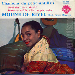 [Pochette de Chansons du petit antillais (Moune de RIVEL)]