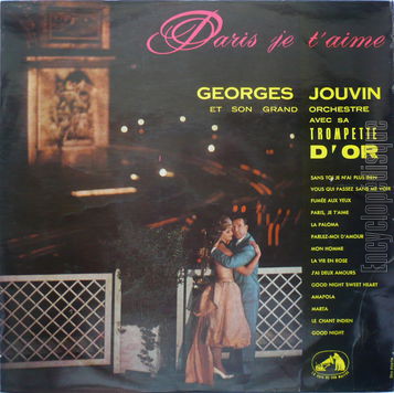 [Pochette de Paris je t’aime (Georges JOUVIN)]