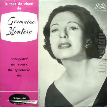 [Pochette de Le tour de chant  l’Olympia (Germaine MONTERO)]