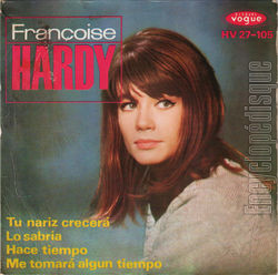 [Pochette de Tu nariz crecera (Franoise HARDY)]