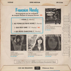 [Pochette de Voil (Franoise HARDY) - verso]