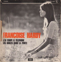 [Pochette de J’ai coup le tlphone / Les doigts dans la porte (Franoise HARDY) - verso]