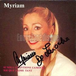 [Pochette de Si nous chantions l’amour (MYRIAM)]