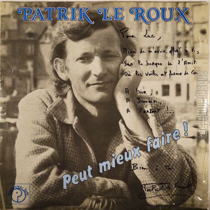 [Pochette de Peut mieux faire ! (Patrick LE ROUX)]