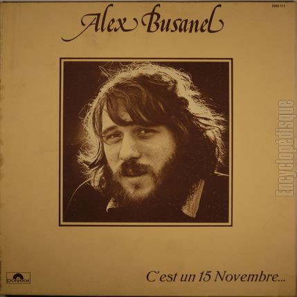 [Pochette de C’est un 15 novembre…il faudra que je m’en souvienne… (Alex BUSANEL)]