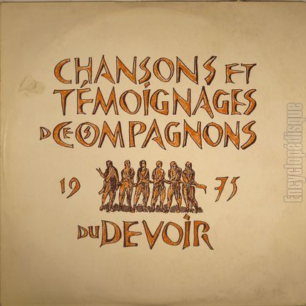 [Pochette de Chansons et tmoignages des Compagnons du Devoir (Les COMPAGNONS DU DEVOIR)]