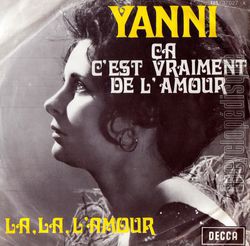 [Pochette de a c’est vraiment de l’amour / La, la, l’amour (YANNI)]