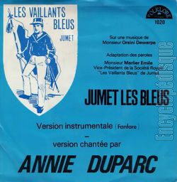 [Pochette de Jumet les bleus (Annie DUPARC)]