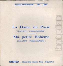 [Pochette de La dame du pass / Ma petite Bohme (RIC ET PHIL) - verso]