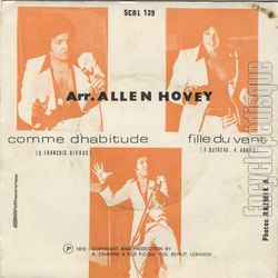 [Pochette de Comme d’habitude (Alain ABADIE) - verso]