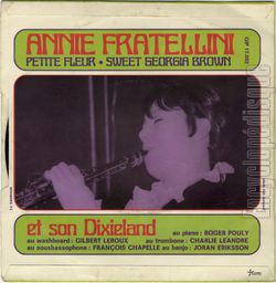 [Pochette de Petite fleur - Cinq garons une fille - (Annie FRATELLINI) - verso]