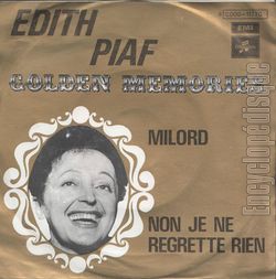 [Pochette de Milord / Non je ne regrette rien (dith PIAF)]