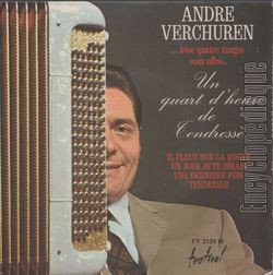 [Pochette de Un quart d’heure de tendresse (Andr VERCHUREN)]