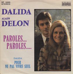 [Pochette de Paroles paroles / Pour ne pas vivre seul (DALIDA et Alain DELON)]