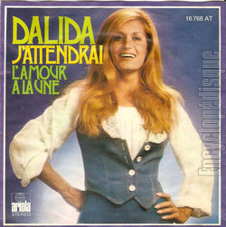 [Pochette de J’attendrai / L’amour  la une (DALIDA)]