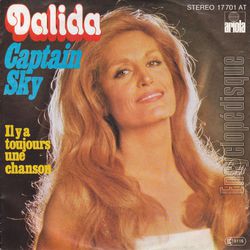 [Pochette de Captain sky / Il y a toujours une chanson (DALIDA)]