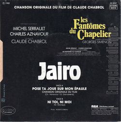 [Pochette de Les fantmes du chapelier (JAIRO) - verso]