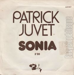 [Pochette de Sonia (Patrick JUVET)]