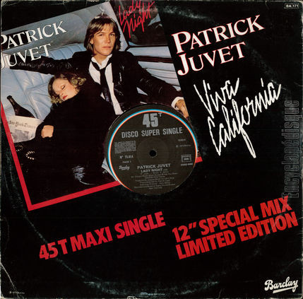 [Pochette de Lady night (Patrick JUVET)]