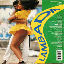 [Pochette de Danando lambada (KAOMA) - verso]