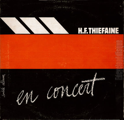 [Pochette de En concert (Hubert-Flix THIFAINE)]