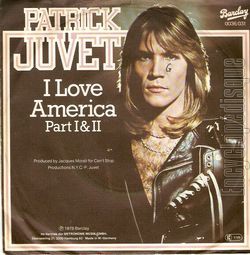 [Pochette de I love America (Patrick JUVET) - verso]