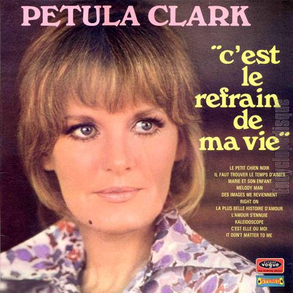 [Pochette de C’est le refrain de ma vie (Petula CLARK)]