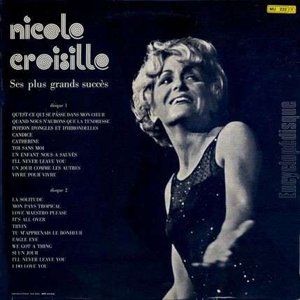 [Pochette de Ses plus grands succs (Nicole CROISILLE) - verso]