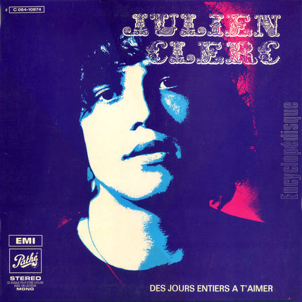 [Pochette de Des jours entiers  t’aimer (Julien CLERC)]