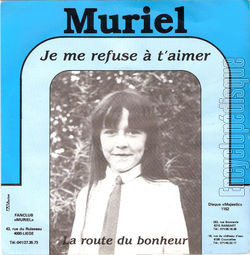 [Pochette de Je me refuse  t’aimer (MURIEL)]