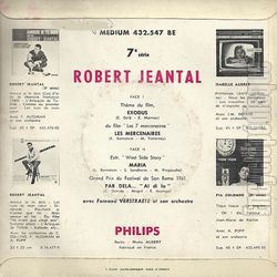 [Pochette de Maria (Robert JEANTAL) - verso]