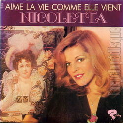 [Pochette de Aime la vie comme elle vient (NICOLETTA)]