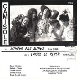 [Pochette de Mineurs pas minus / Laisse-le rver (CAMISOLE) - verso]