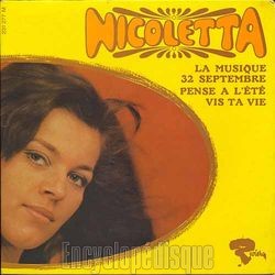 [Pochette de La musique (NICOLETTA)]