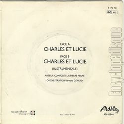 [Pochette de Charles et Lucie (B.O.F.  Films ) - verso]